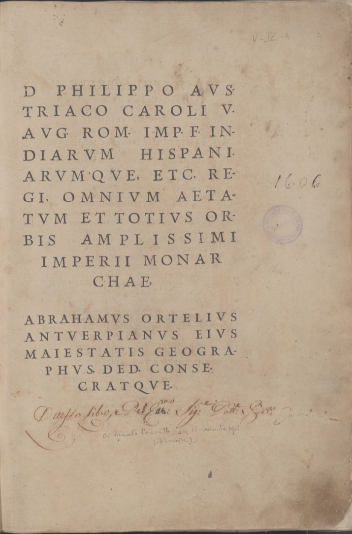 Ortelius Theatrum orbis terrarum 1575